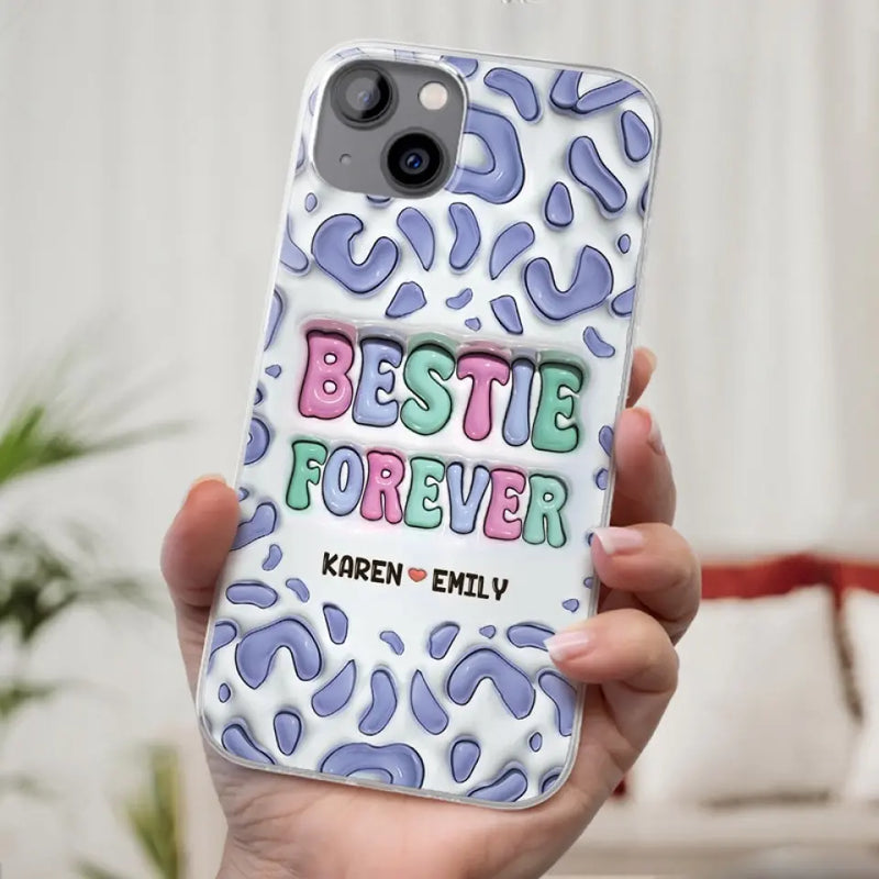 Custom Name Bestie Gifts for Friends - Personalized Phone Case