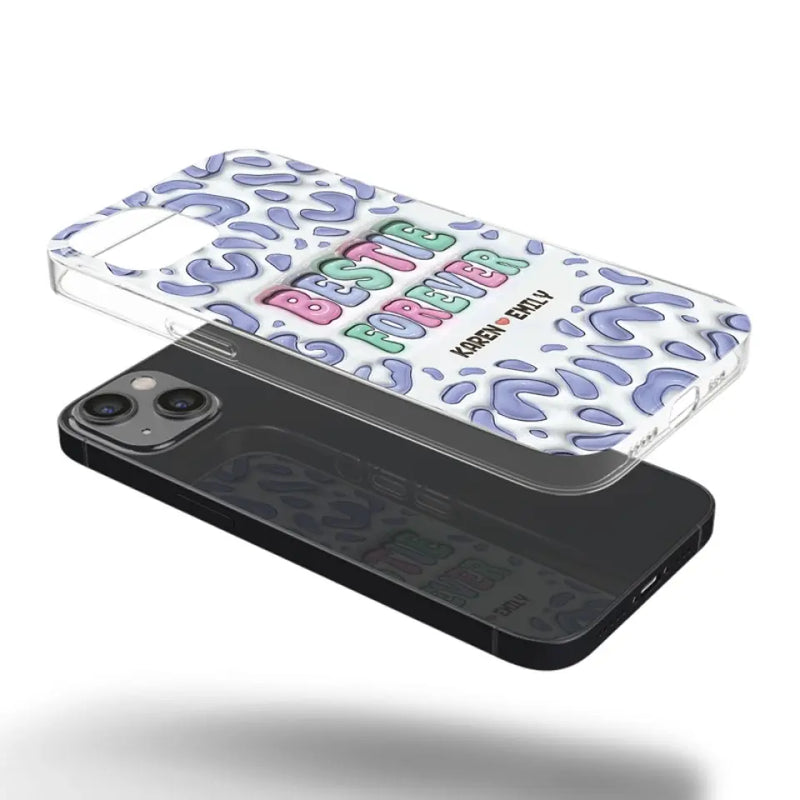 Custom Name Bestie Gifts for Friends - Personalized Phone Case