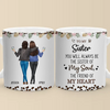 To My Bestie I Love You - Bestie Personalized Custom Mug - Gift For Best Friends, BFF, Sisters