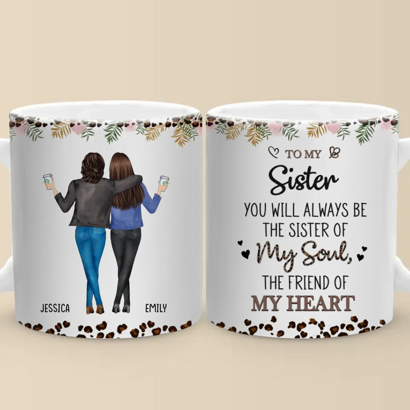 Custom Name Bestie Gifts for Women - Personalized Mugs