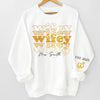 You Are My Sunshine - Couple Personalized Custom Unisex Sweatshirt With Design On Sleeve - Gift For Husband Wife, Anniversary