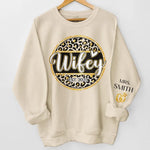 Custom Name Wifey Gifts for Wife - Personalized Sweater