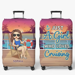 Life Is Better on a Cruise Travel Gifts for Cruise Lovers - Luggage Cover