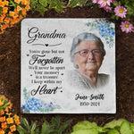 Custom Photo Grandma Memorial Gifts - Personalized Memorial Stone