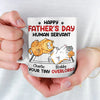 All You Need Is Love And A Cat - Cat Personalized Custom Mug - Father's Day, Gift For Pet Owners, Pet Lovers