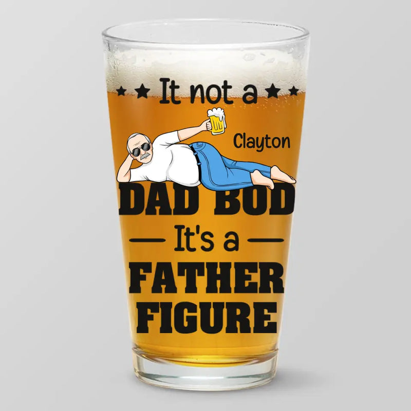 Custom Name Funny Dad Gifts - Personalized Beer Glass