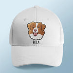 Custom Name Dog Gifts for Dog Lovers - Personalized Embroidered Cap