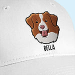 Custom Name Dog Gifts for Dog Lovers - Personalized Embroidered Cap
