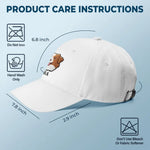 Custom Name Dog Gifts for Dog Lovers - Personalized Embroidered Cap