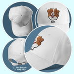 Custom Name Dog Gifts for Dog Lovers - Personalized Embroidered Cap