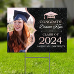 Custom Photo Graduation Gifts for Graduates - Personalized Yard Sign