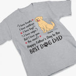 Custom Name Dog Dad Father's Day Gifts - Personalized Apparel
