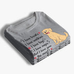 Custom Name Dog Dad Father's Day Gifts - Personalized Apparel