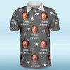 Custom Photo Besides Chocolate, You're My Favorite - Couple Personalized Custom All Over Print Polo Shirt - Father's Day, Gift For Husband Wife, Anniversary