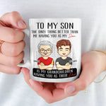 Custom Son Dad Family Gifts - Personalized Mugs