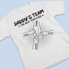 The Best Team Ever - Family Personalized Custom Unisex T-shirt, Hoodie, Sweatshirt - Father's Day, Gift For Dad, Grandpa