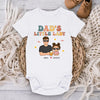 I'm Dad's Little Baby - Family Personalized Custom Baby Onesie - Father's Day, Baby Shower Gift, Gift For First Dad, Grandpa