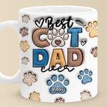 Custom Name Best Dog Dad Gifts for Dog Lovers - Personalized Mugs