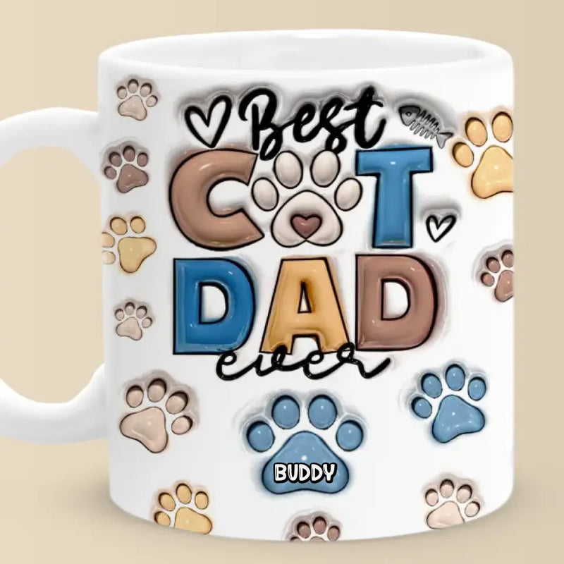 Custom Name Best Dog Dad Gifts for Dog Lovers - Personalized Mugs