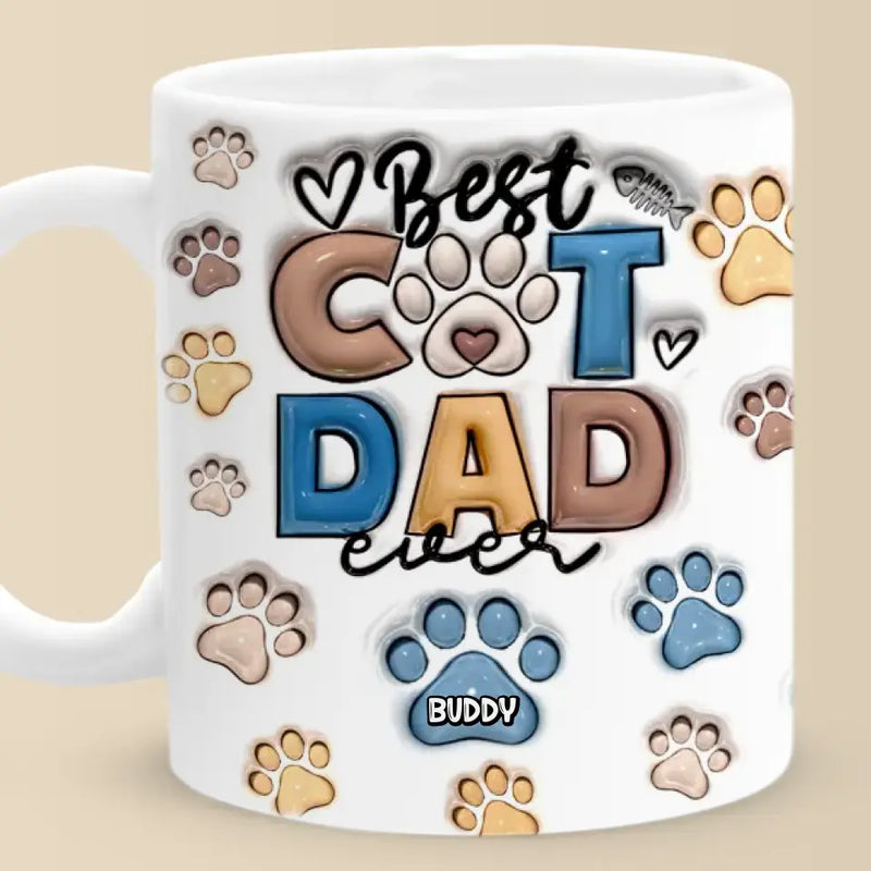 Custom Name Best Dog Dad Gifts for Dog Lovers - Personalized Mugs