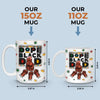 You Are The Best To Our Family - Family Personalized Custom 3D Inflated Effect Printed Mug - Father's Day, Gift For Dad, Grandpa