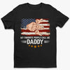 A Son Is The Clearest Reflection Of His Father -  Family Personalized Custom Unisex T-shirt, Hoodie, Sweatshirt - 4th Of July, Father's Day, Gift For Dad, Grandpa