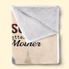 Watching You Be A Dad - Family Personalized Custom Blanket - Father's Day Gift For Son