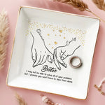 Custom Name Best Friend Gifts - Personalized Jewelry Dish