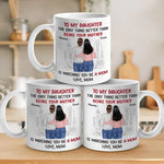 Custom Name Mother Daughter Gifts for Moms - Personalized Mugs
