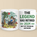 Custom Name Retirement Gifts for Women - Personalized Mugs