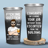 I Finally Can Say Happy Retirement - Personalized Custom Aluminum Changing Color Cup - Appreciation, Retirement Gift For Coworkers, Work Friends, Colleagues