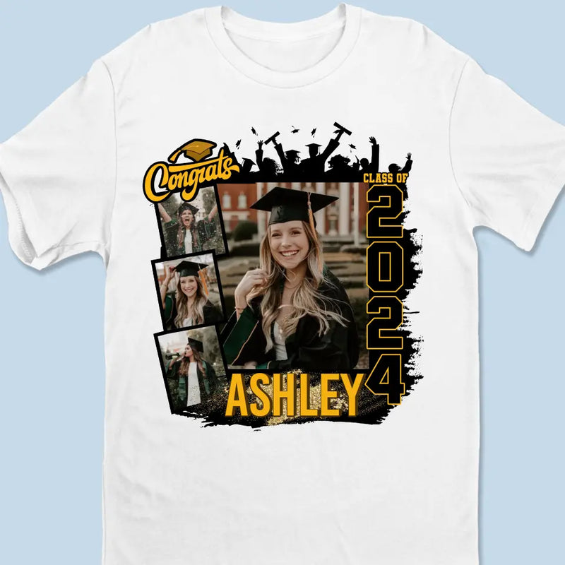 Custom Photo Graduation Collage Gifts - Personalized Apparel