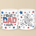 Custom Name Best Dad Fist Bump Gifts - Personalized Mugs