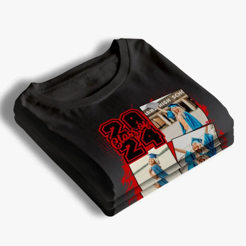 Custom Photo Name Graduation Gifts - Personalized Apparel