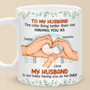 Thank You For Showing Your Love To Us - Couple Personalized Custom Mug - Gift For Husband Wife, Anniversary