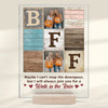 Custom Photo Our Friendship Is Endless - Bestie Personalized Custom Rectangle Shaped Acrylic Plaque - Gift For Best Friends, BFF, Sisters