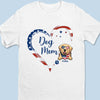 Pets Rule The World - Dog & Cat Personalized Custom Unisex T-shirt, Hoodie, Sweatshirt - 4th Of July, Gift For Pet Owners, Pet Lovers