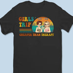 Custom Name Girls Trip Travel Gifts for Friends - Personalized Apparel