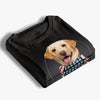 Custom Photo When I Needed A Hand, I Found Your Paw - Dog & Cat Personalized Custom Unisex T-shirt, Hoodie, Sweatshirt - 4th Of July, Gift For Pet Owners, Pet Lovers