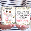Celebrating Love With My Favorite People - Bestie Personalized Custom Mug - Wedding Gift, Bridesmaid Gift For Best Friends, BFF, Sisters