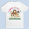 A Grandmother Is A Safe Haven - Family Personalized Custom Unisex T-shirt, Hoodie, Sweatshirt - Gift For Grandma