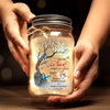 They Fly Beside Us Everyday - Memorial Personalized Custom Mason Jar Light - Sympathy Gift For Family Members