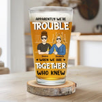 Custom Name Funny Best Friend Gifts - Personalized Beer Glass