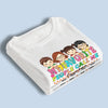 There's No Place Like Home - Family Personalized Custom Unisex T-shirt, Hoodie, Sweatshirt - Gift For Mom, Grandma