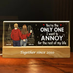Custom Couple Name Anniversary Gifts - Personalized Acrylic Letters Night Light