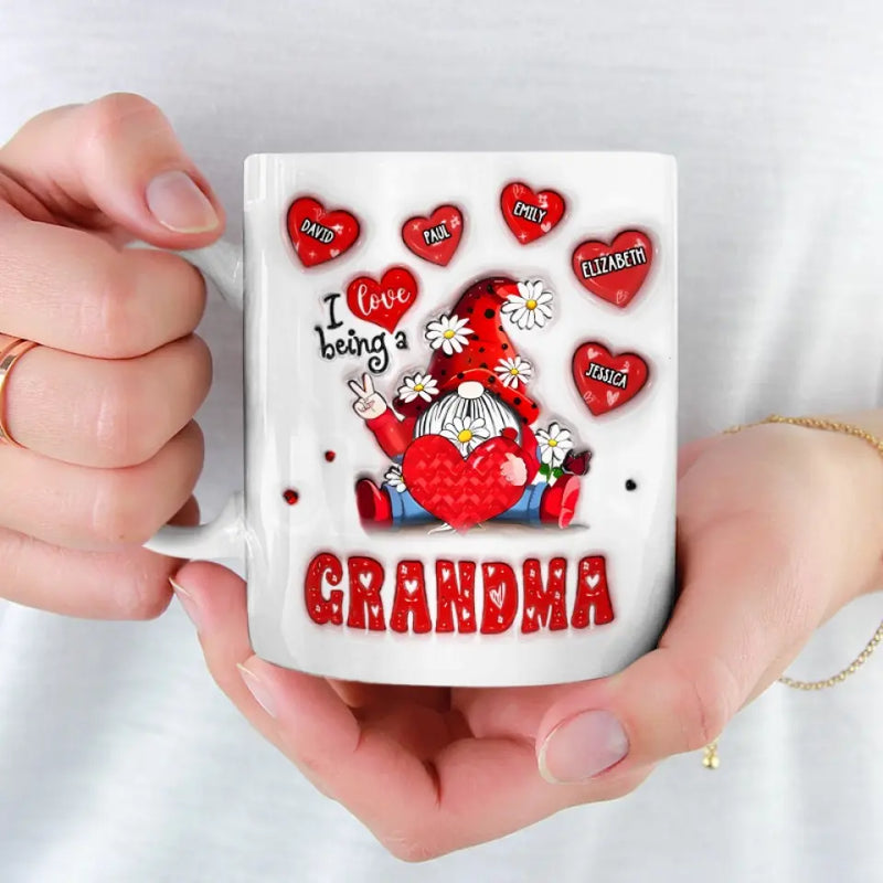 Custom Name Grandma Gifts for Women - Personalized Mugs