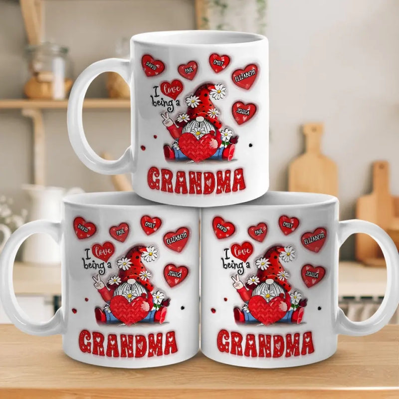 Custom Name Grandma Gifts for Women - Personalized Mugs