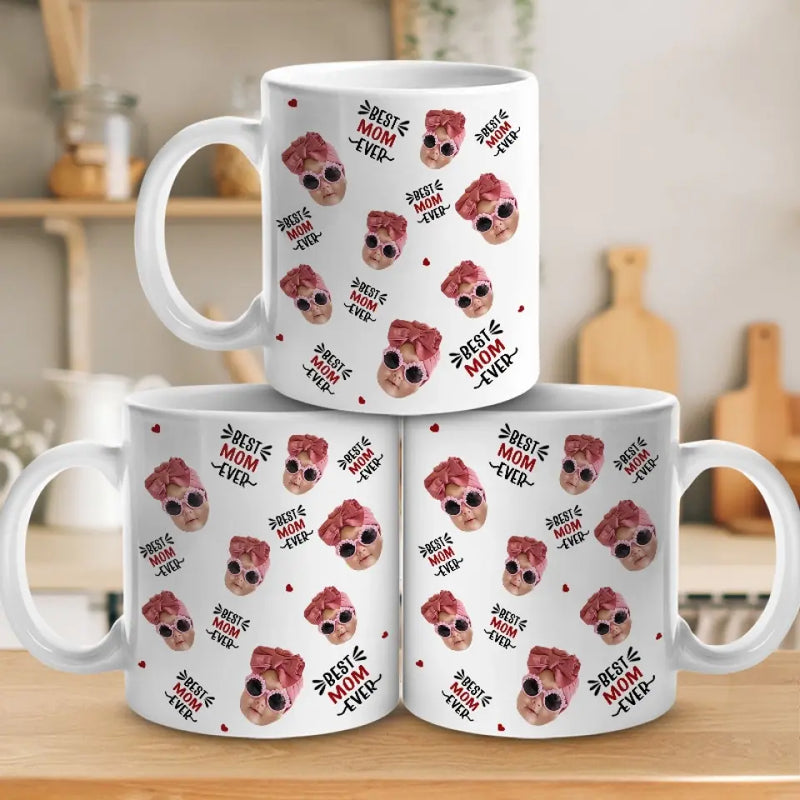 Custom Photo Best Mom Gifts - Personalized Mugs