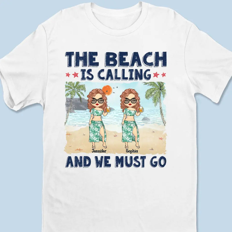 Custom Name Beach Trip Gifts for Women - Personalized Apparel