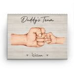 Custom Name Dad and Kids Family Gifts - Personalized Building Brick Blocks